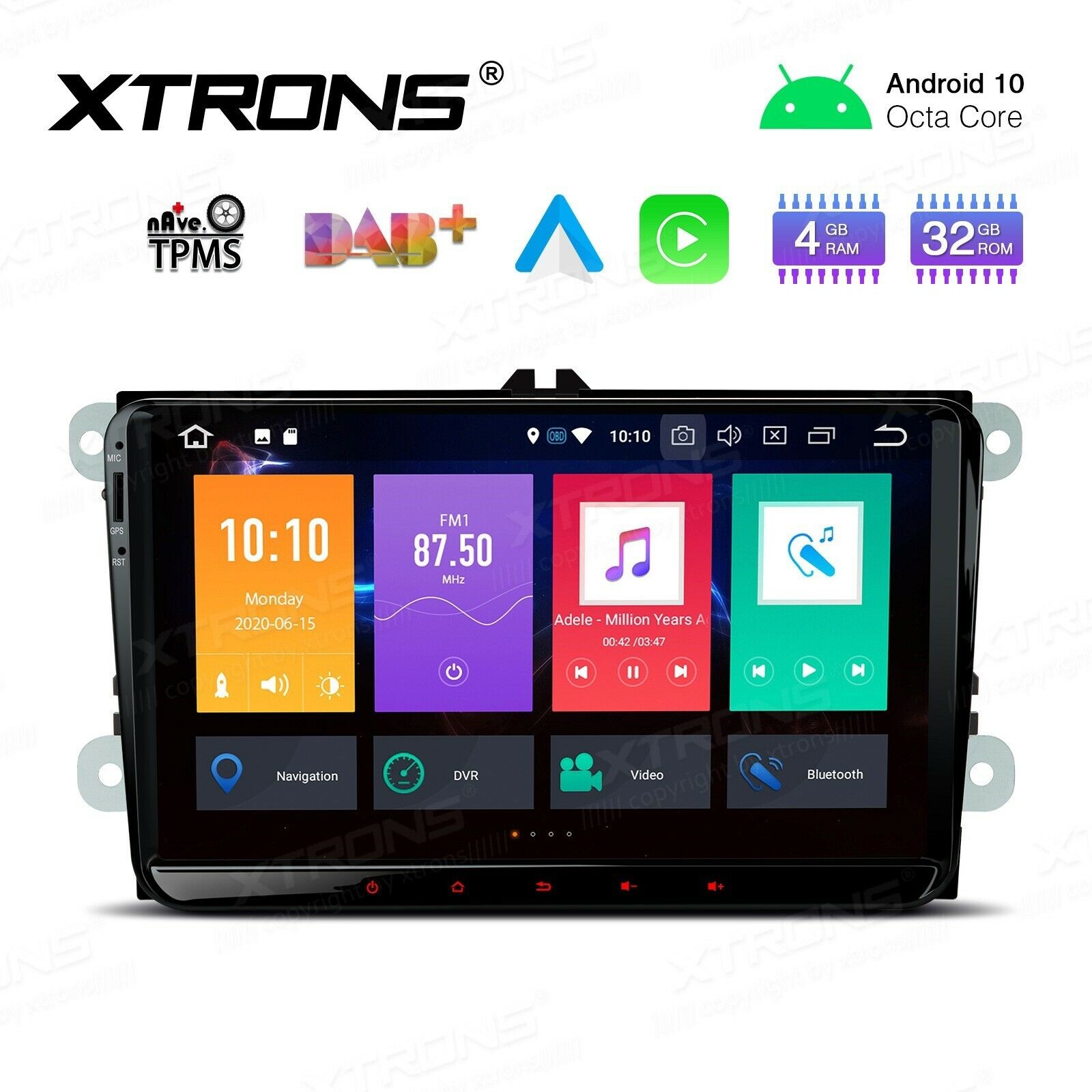 Xtrons Android 10 Quad Core Stereo (Copy)
